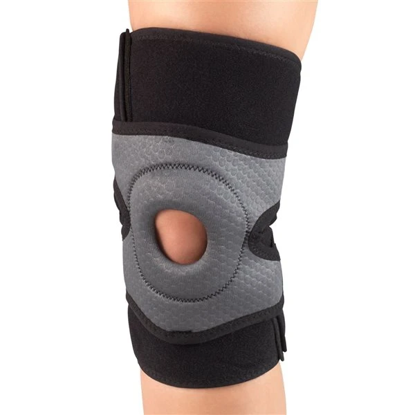 Champion Black/Grey Stabilizer Knee Pad With Adjustable Compression - Image 2
