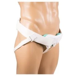 OTC 2 XL White Inguinal Hernia Belt For Single Or Double Hernia