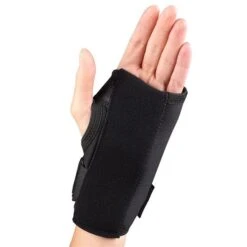 OTC Large Black Night Left Wrist Splint