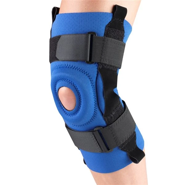 Champion Blue Large Neoprene Stabilizer Knee Pad With Hinged Bars - Image 4