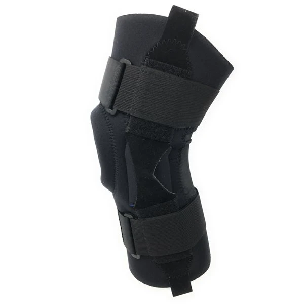 Champion Black Medium Neoprene Stabilizer Knee Pad With Hinged Bars - Image 2