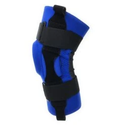 Champion Blue Medium Neoprene Stabilizer Knee Pad With Hinged Bars