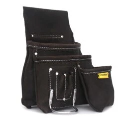 Mech Tools Tradeperson's Nail And Fasteners Pouch With Hammer Holder