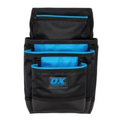 OX Tools Pro Dynamic Nylon Belt Loop 4-Pocket Pouch