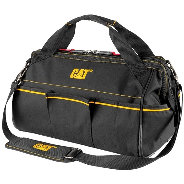 CAT 16-in Black Polyester Zippered Tool Bag - Image 2