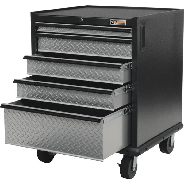 Gladiator Premier Pre-Assembled GearDrawer - Silver Tread - Image 2