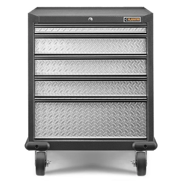 Gladiator Premier Pre-Assembled GearDrawer - Silver Tread