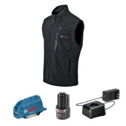 Bosch 12 V Max Heated Vest Kit With Portable Power Adapter - Size Medium