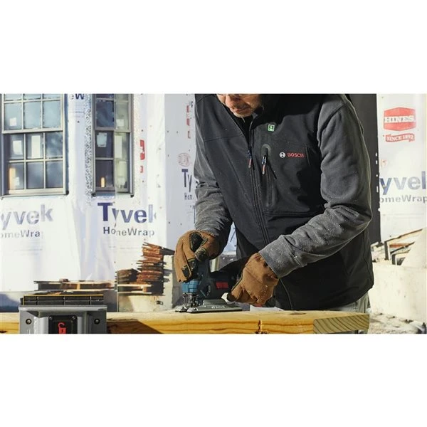 Bosch 12 V Max Heated Vest Kit With Portable Power Adapter - Size XL