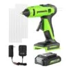 Greenworks 24V Cordless Glue Gun, 2.0 Ah Battery & Charger Included