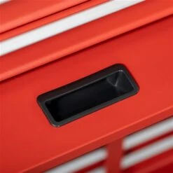 DURHAND Tool Chest Rolling Garage Workshop Organizer 6 Drawer Red