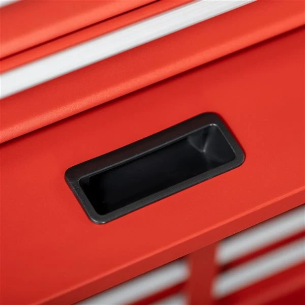 DURHAND Tool Chest Rolling Garage Workshop Organizer 6 Drawer Red