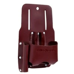 MechTools Pro Leather Tape And Knife Holder 4 Compartments