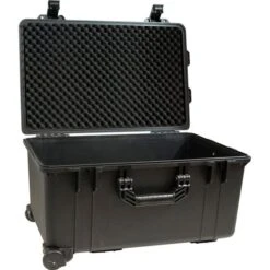 Dynamic Tools Balck Resin Mobile Water Resistant Crush Proof Tool Case