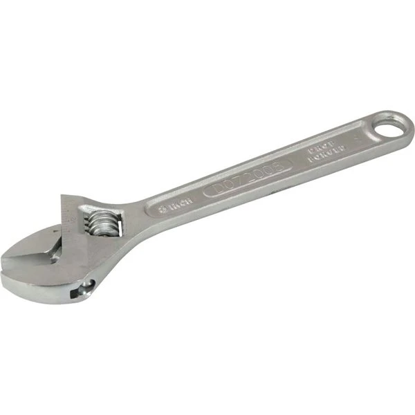 Dynamic Tools 8-in Drop Forged Steel Adjustable Wrench - Image 3