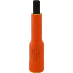 Gray Tools 10mm X 3/8-in Drive Extra Long Hex Head, Insulated Socket