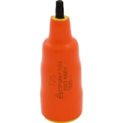 Gray Tools T25 X 3/8-in Drive Standard Length Torx Head, Insulated Socket