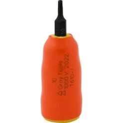 Gray Tools T10 X 3/8-in Drive Standard Length Torx Head, Insulated Socket