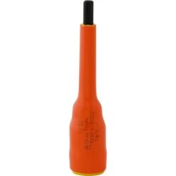 Gray Tools 7/32-in X 3/8-in Drive Extra Long Hex Head, Insulated Socket