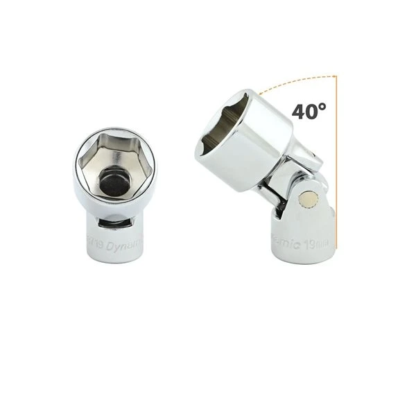 Dynamic Tools 10-piece Metric 3/8-in Drive 6-point Shallow/Deep Socket Set - Image 2