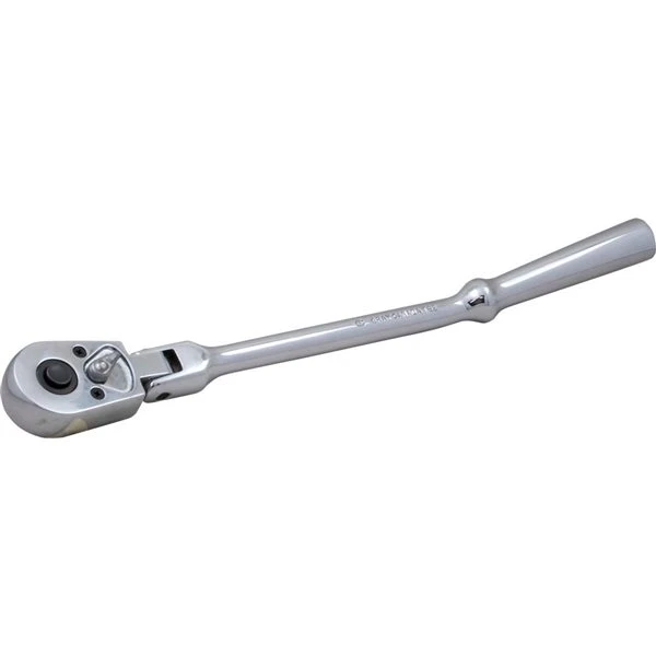 Gray Tools 3/8-in Drive Chrome Reversible Ratchet With Flexible Head - Image 2
