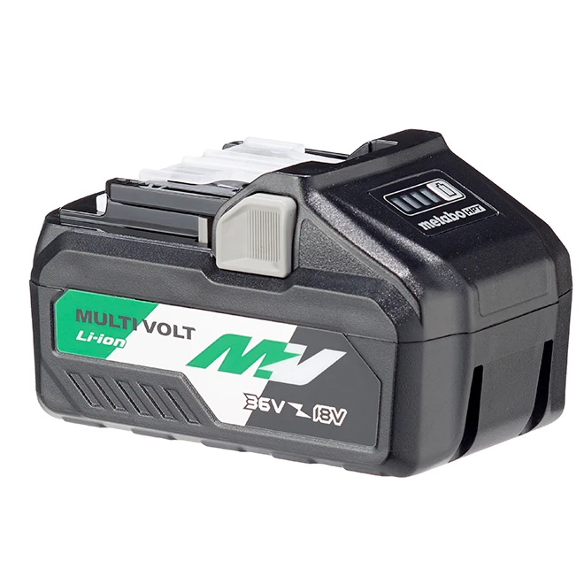 Metabo HPT MultiVolt 36-Volt 4Ah Lithium Ion Battery - 4-Stage Fuel Gauge - Multiplex Circuitry Protection - USB Port - Image 3