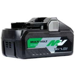 Metabo HPT MultiVolt 36-Volt 4Ah Lithium Ion Battery - 4-Stage Fuel Gauge - Multiplex Circuitry Protection - USB Port