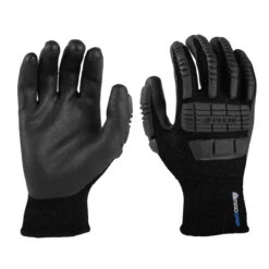 MadGrip Ergo Impact Thermal Medium Unisex Nylon Nitrile Dipped Gloves