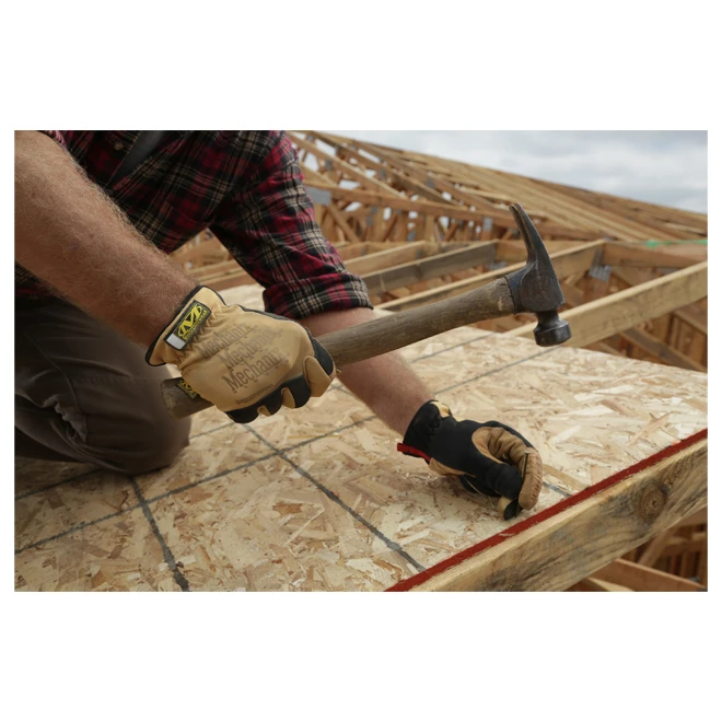 Mechanix Wear Multipurpose Glove For Men - Leather - Large - Brown - Image 2