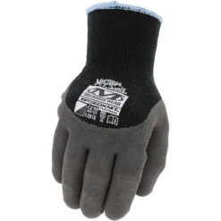 Mechanix Wear Black Latex Dipped Unisex Thermal Glove - Small/Medium