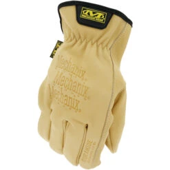 Mechanix Wear Driver Glove For Men - Leather - Medium - Tan