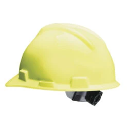 Safety Works Yellow Hard Hat With Ratchet
