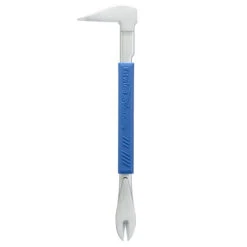 Estwing Wrecking Bar - Solid Steel - 9" - Blue And Chrome