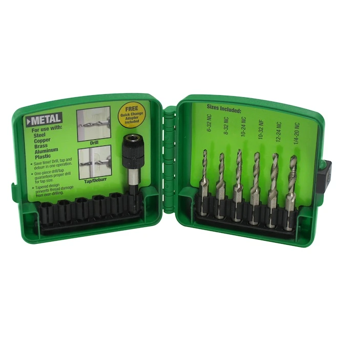 Greenlee 6-32 To 1/4-20 Drill Tap Set 6 Piece - Image 3