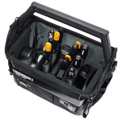ToughBuilt 16-in Black Polyester Tool Tote