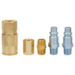 Air Compressor Connector Kit - 3/8" - 5-Piece