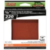 Gator Gatorpower Clamp-On Sandpaper - 4 1/2-in W X 5 1/2-in L - 220 Grit - Aluminum Oxide Abrasive - 25 Per Pack