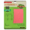 Rust-Oleum Gator Red Resin Sandpaper Sheet - Aluminum Oxide - 100-Grit - 11-in L X 9-in W - 8 Per Pack