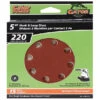 Rust-Oleum Gator Gatorpower Hook And Loop Sanding Discs - 5-in Dia - 8 Holes - 220 Grit - 15 Per Pack