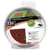 Rust-Oleum Gator Gatorpower Hook And Loop Sanding Discs - 5-in Dia - 8 Holes - 120 Grit - 50 Per Pack