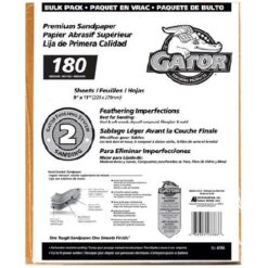 Gator Medium Premium Sandpaper 180 Grit - 120/Pack