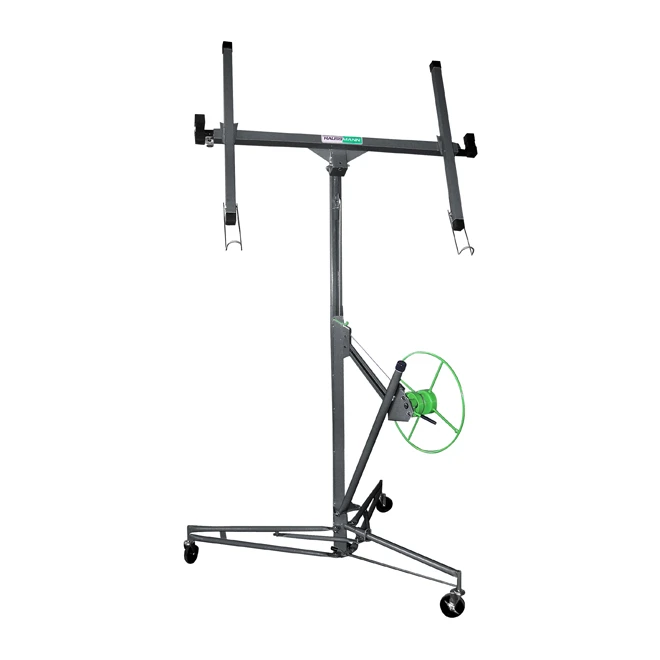 Haussmann Drywall Lift - Steel - 11-ft - Grey And Green