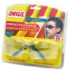 Degil Safety Frameless Glasses - Black Arms - Clear Lens - Ultra-Lightweight