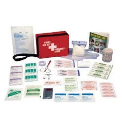 Degil Safety All-Purpose First Aid Kit - Red/Black - Rectangle Bag - Assorted Types