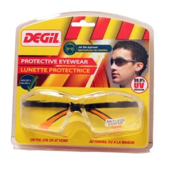 Degil Anti-Fog Safety Glasses - Polycarbonate Lenses - Nylon Frame - Scratch Resistant