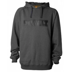 DEWALT Water-Resistant Charcoal Grey Hoodie - Large